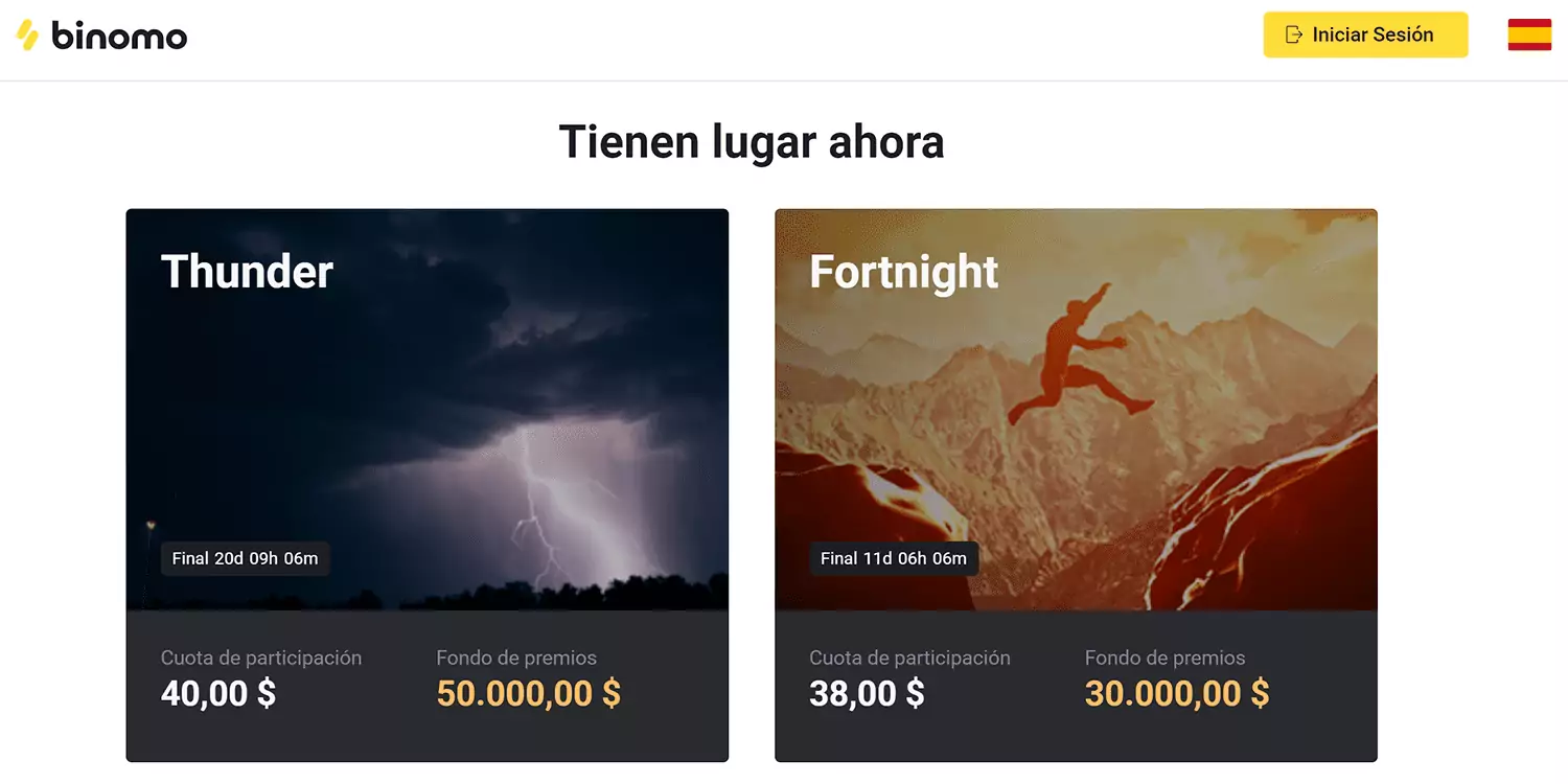 torneos binomo